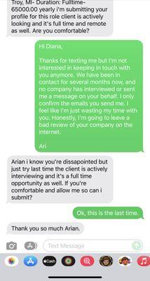 The file attached is my last conversation with this company.