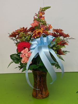 Please order your holiday Flowers early. Happy Thanksgiving. House of Flowers.