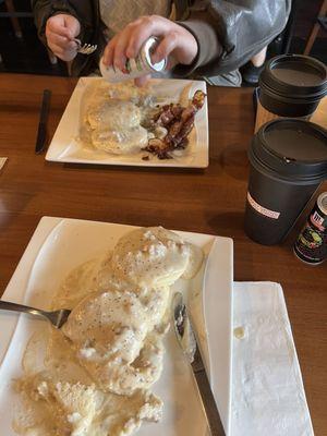 Biscuits and gravy