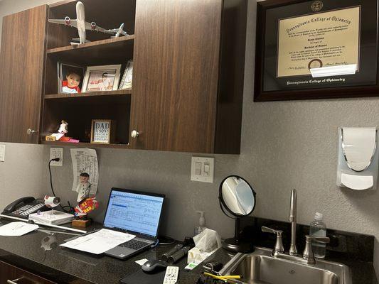 Another view of an examination room