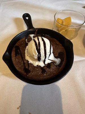 Skillet brownie