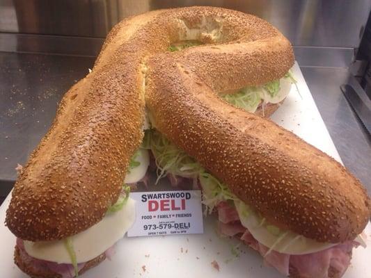 Speciality subs in all letters and numbers for the special occasion like graduation or birthday. This also makes a great corporate lunch.