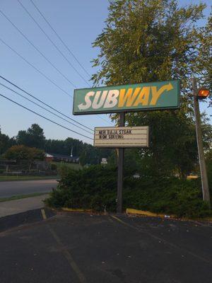 They've had this Baja steak sign up for several years