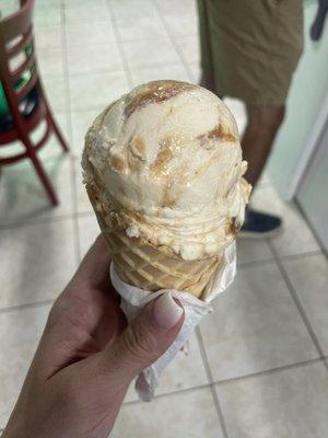 Caramel cookie dough