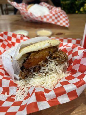 Pabellon Beef Arepa