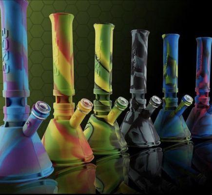 Silicone bongs