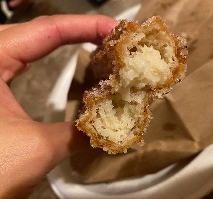 Plain Churro. FLUFFY INSIDE