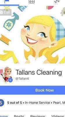 Tallans Cleaning on Facebook