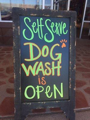 Our Self-Serve Dog Wash is a fun and easy experience for you and your pups!