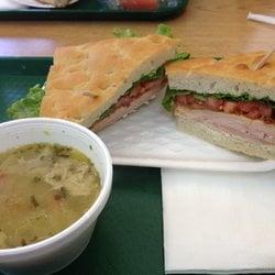 Soup and sandwich are always a great choice!