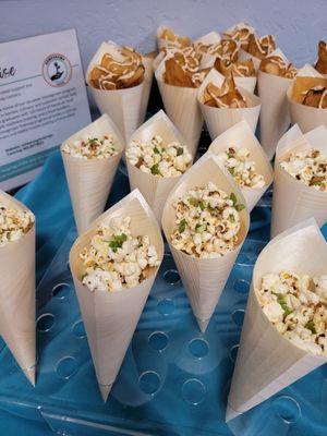 Perfect pairing for your catering, Helpings Café Famous House Chips & Popcorn get yours at Helpingscafe.org