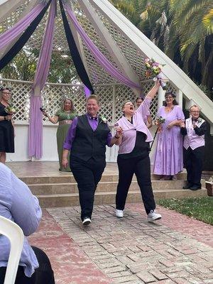 Two Happy Brides