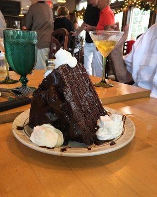 Frog Rock 5 Layer Chocolate Cake!  Heaven on earth!!