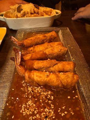 Shrimp egg roll must try!