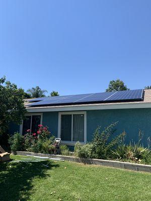 Solar savings in action.