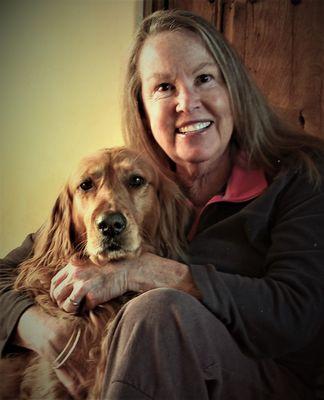 Cali and Cynthia, premier Therapy Dog Team, Prescott, AZ!