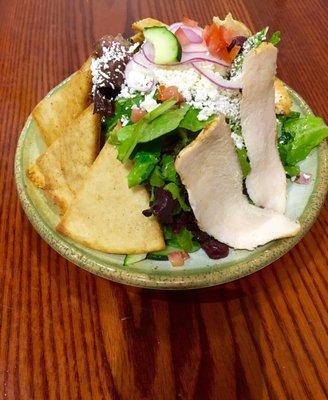 Greek Salad w/chicken