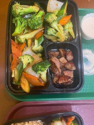 Hibachi Steak Plate