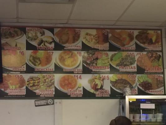 The truncated wall menu