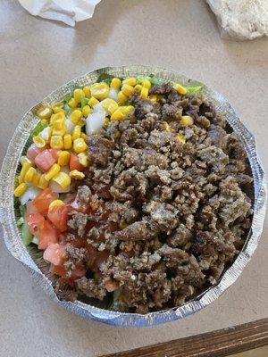 Lamb Gyro RICE Platter