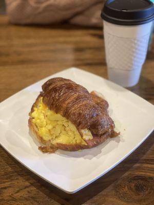 Breakfast croissant