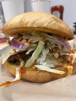 Spicy Sriracha Burger