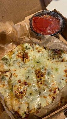 Cheese Sticks with Pesto - I dig em