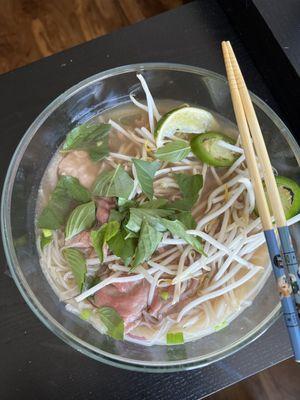 Beef pho (take out)