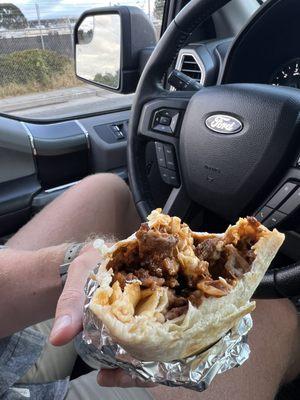 Regular Burrito with Pastor