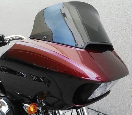 12" Gun Smoke Replacement screen for 2015 Harley Davidson Road Glide