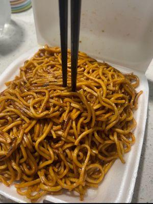 Chow mein no veggies