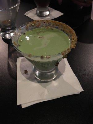 Pistachio martini