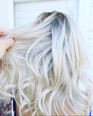 Shadow root and blonde by Ashley 661.644.3433