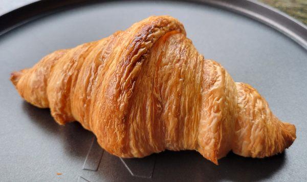 Butter Croissant - slightly browner after toasting at home