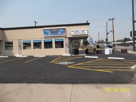 View of Store Coming North on Sheridan