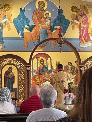 Divine Liturgy service