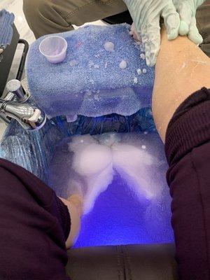 Jelly pedicure