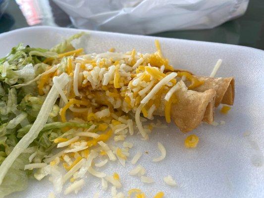 Rolled taco