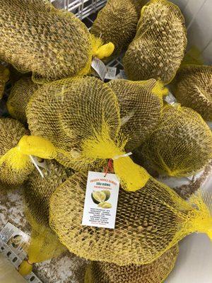 Frozen fresh durian