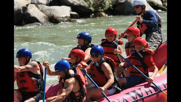 One of our best family photos! Everyone enjoying themselves (rare with 3 kids) and having a phenomenal time.