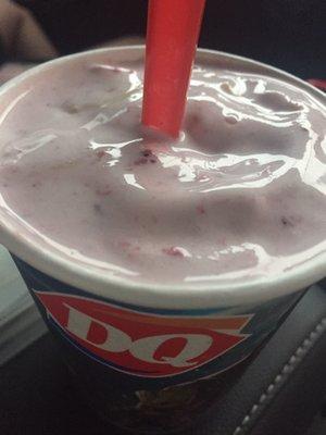 The Blizzard consistency is thinner and a bit different here, than at your normal DQ location.