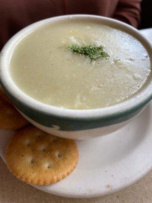 Potato Fennel soup