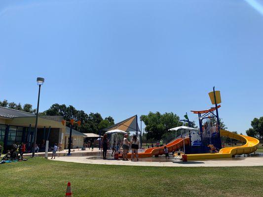 Splash pad!