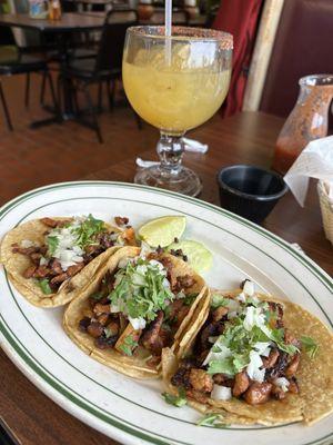 Street tacos Pastor for Three