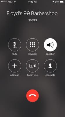 My third time being on hold trying to make an appointment.