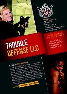 Trouble Defense Flyers