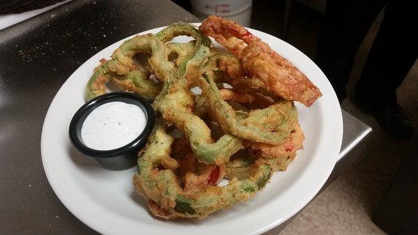 Fried Pepper Rings