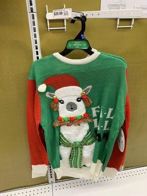 One of many in contention for The Ugly Sweater prize