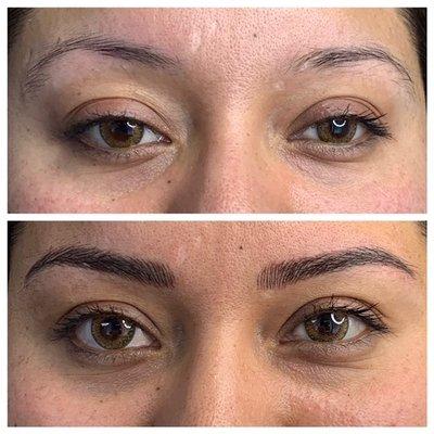 Microbladed eyebrows 3-Dimensional