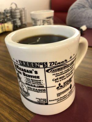 Breens coffee cup